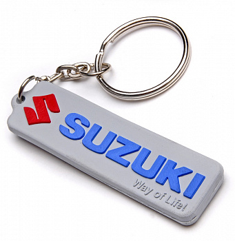 Брелок резиновый "Suzuki" бр005