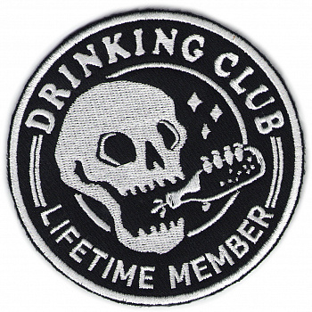 шеврон DRINKING CLUB - ш341