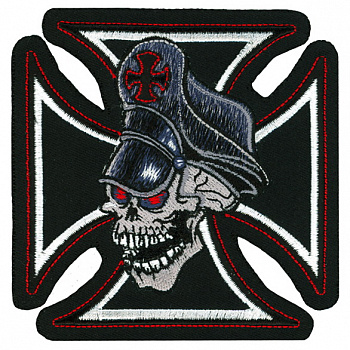 шеврон IRON CROSS SKULL - ш089