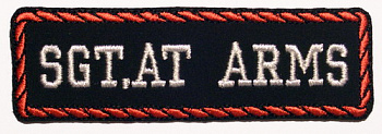 планка SGT.AT ARMS