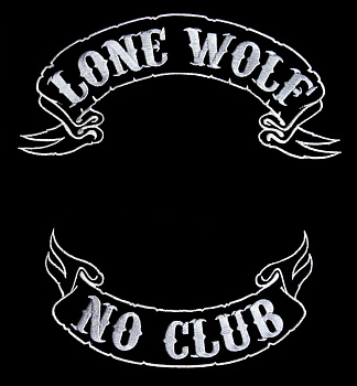 комплект рокеров LONE WOLF, NO CLUB - рк001
