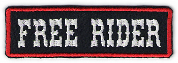 шеврон FREE RIDER - ш258