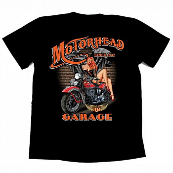 Футболка байкерская MOTORHEAD GARAGE